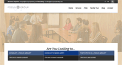 Desktop Screenshot of focusgrouptesting.com