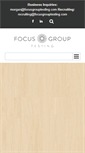 Mobile Screenshot of focusgrouptesting.com